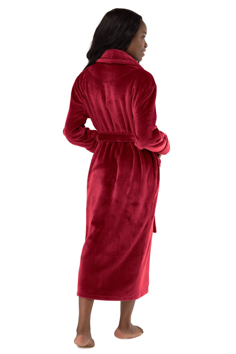 Turquaz Oversize Premium Luxury Ultra Soft Warm Robes for Women Plush Fleece Bathrobe for Women with and Spacious Pockets - Image 3